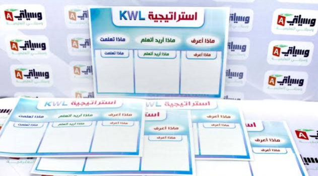 شرح استراتيجية جدول المعرفة الذاتية K W L